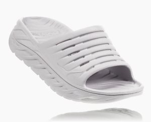 Hoka One One Women's ORA Recovery Sandals White - AU ZKBH